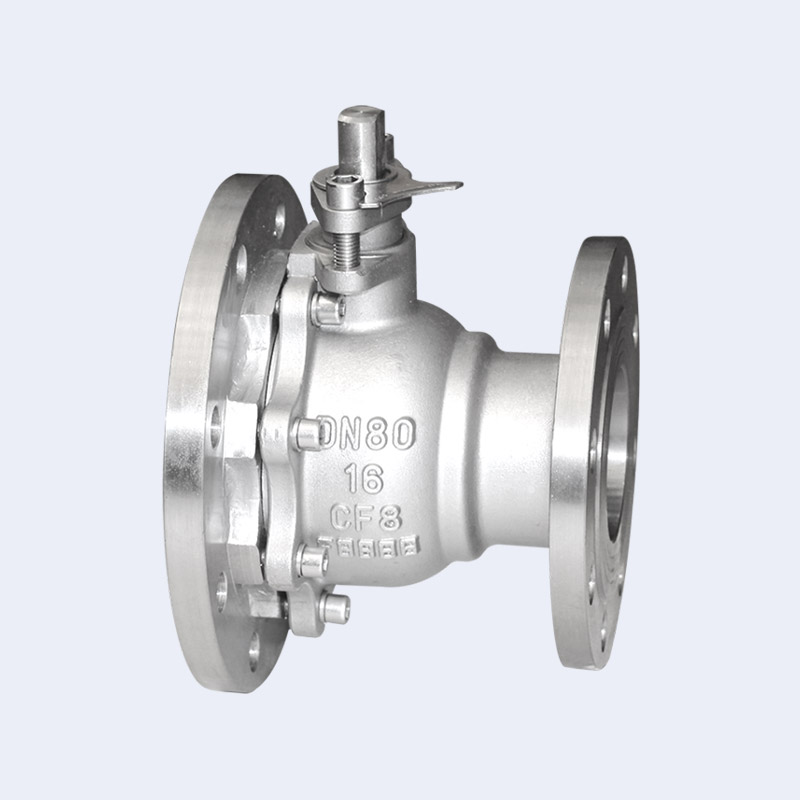 Discharge ball valve